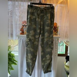 C&C California Olive Camouflage Joggers